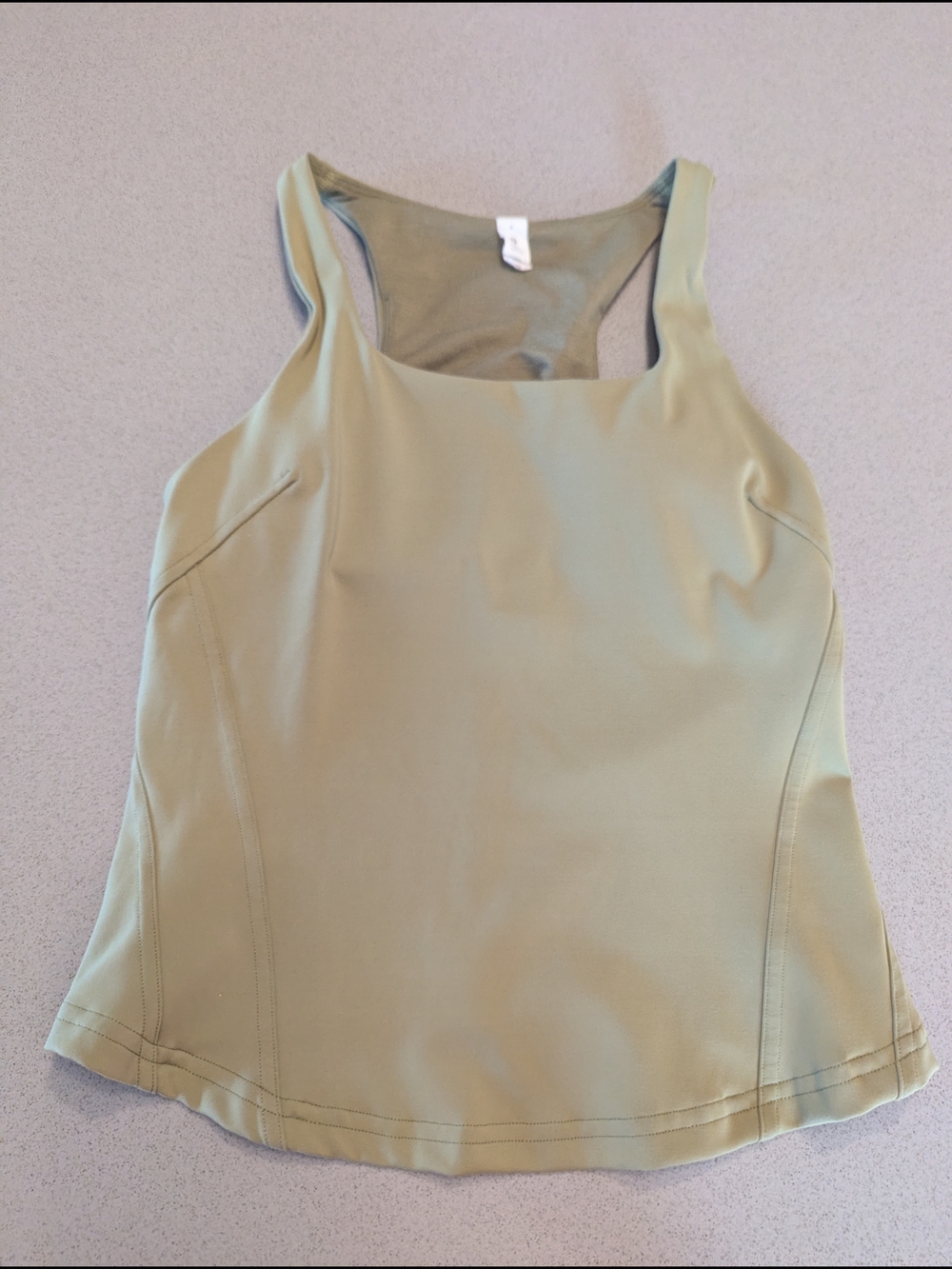 Lululemon Align Olive Scoop Neck Racerback Tank